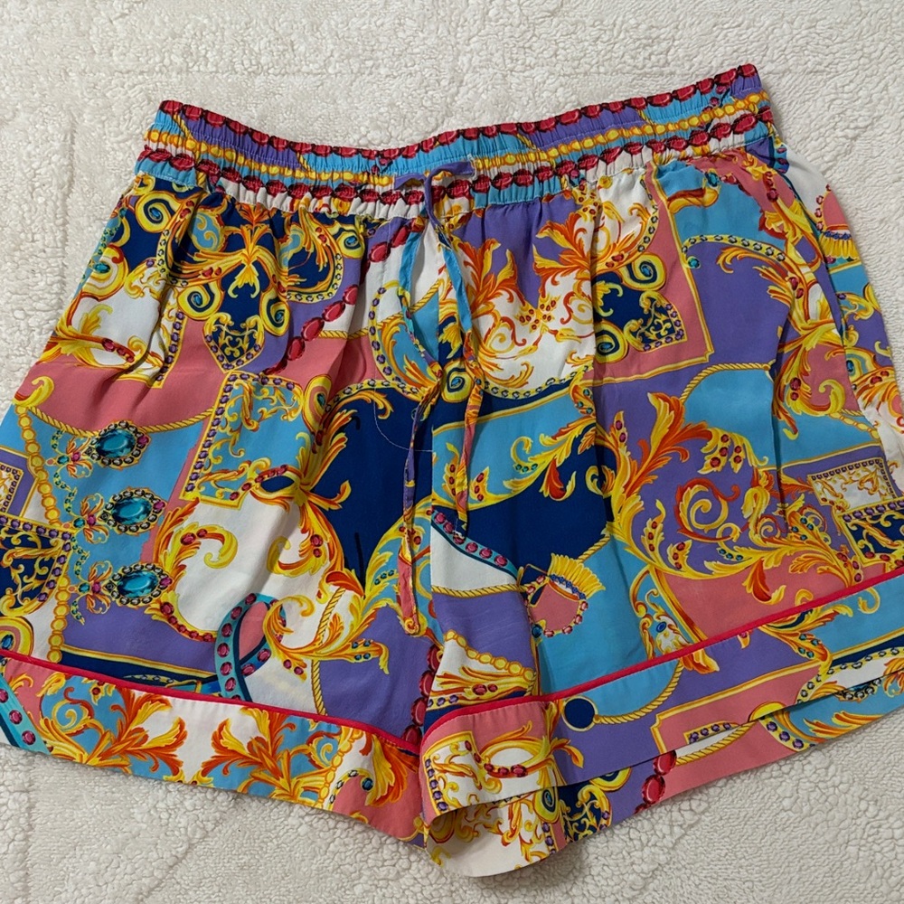 Robert Graham Multicolor High Waist Women's Shorts